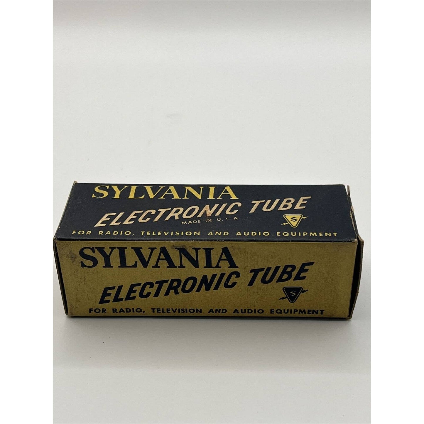 Rare True NOS Sylvania USA 7C5 Black Vacuum Tube 100% Electronic Tube TESTED