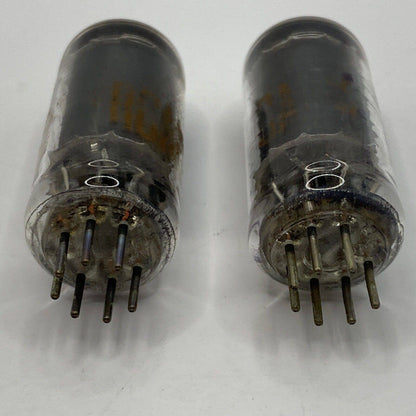 2 RCA 6GY6 ELECTRON Vacuum Tube Amp Ham Radio - Tested With Photos!