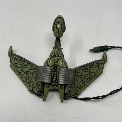 Hallmark Magic Ornament Klingon Bird Of Prey Star Trek Next Generation 1997
