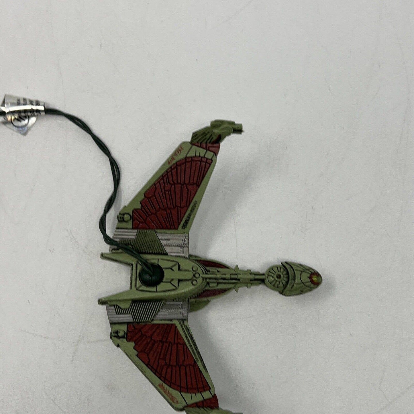 Hallmark Magic Ornament Klingon Bird Of Prey Star Trek Next Generation 1997