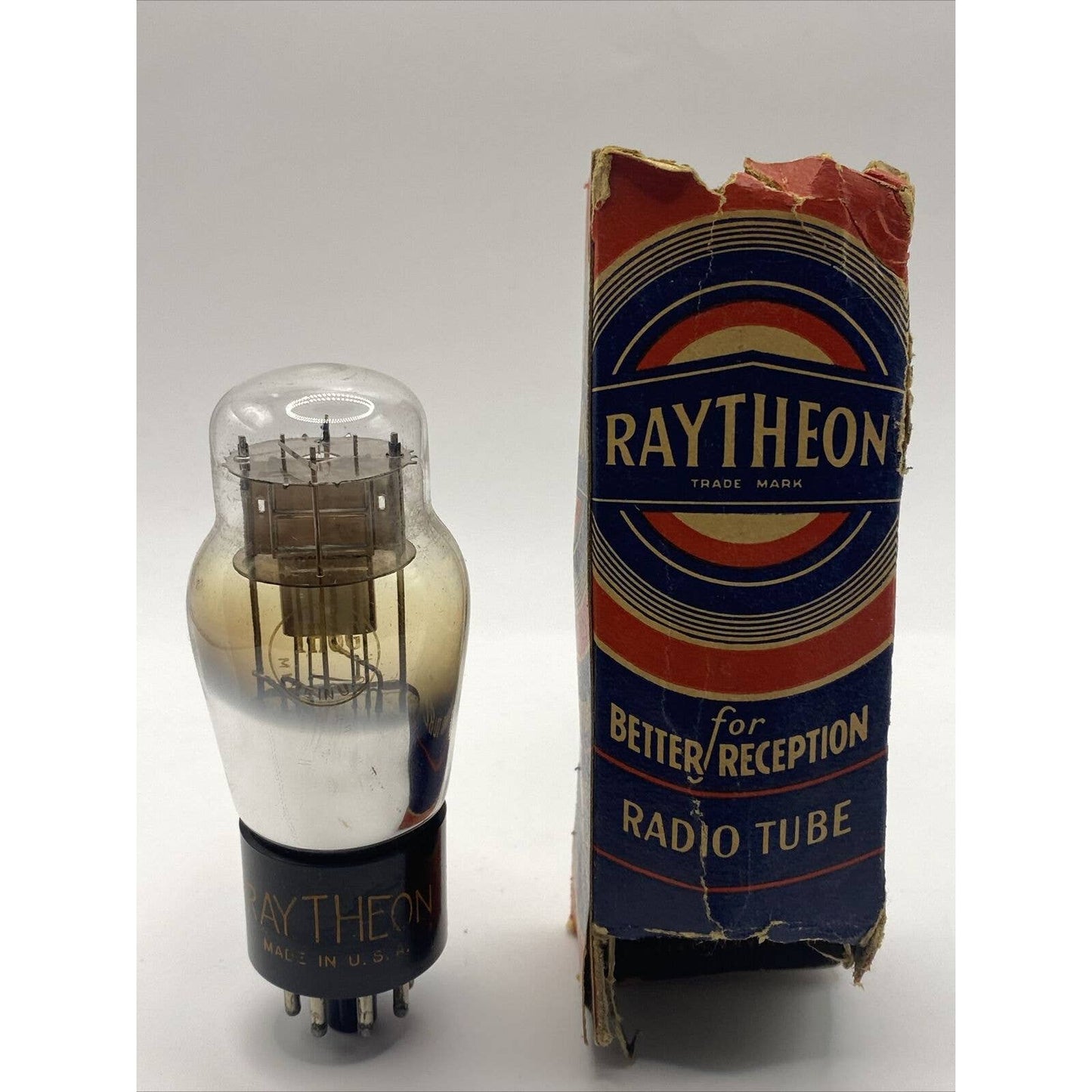 Raytheon 1H6G 1H6 G Electron Vacuum Tube VLAVE NOS NIB Vintage in box