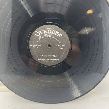 Stenodisc Actual Business Letters Record No. 7 Volume 504 Educational Vinyl