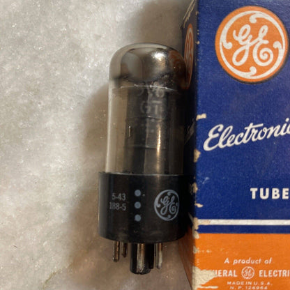 GE 5V6GT Audio Electronic Vintage Radio TV Valve HAM Vacuum NOS Tubes