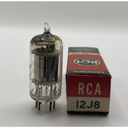 RCA 12J8 Vacuum Electron Tube NOS - Ampflifer Radio Valve