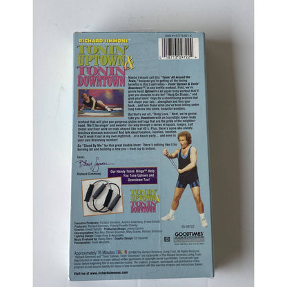 Richard Simmons Tonin Uptown And Tonin Downtown VHS