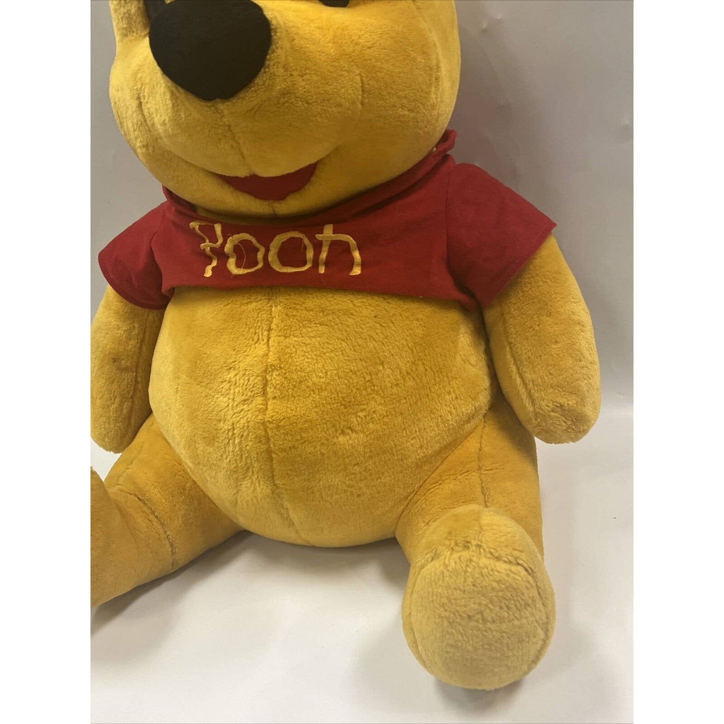 Vintage Mattel Winnie The Pooh Plush Figure Disney JUMBO 24” Stuffed Animal Toy