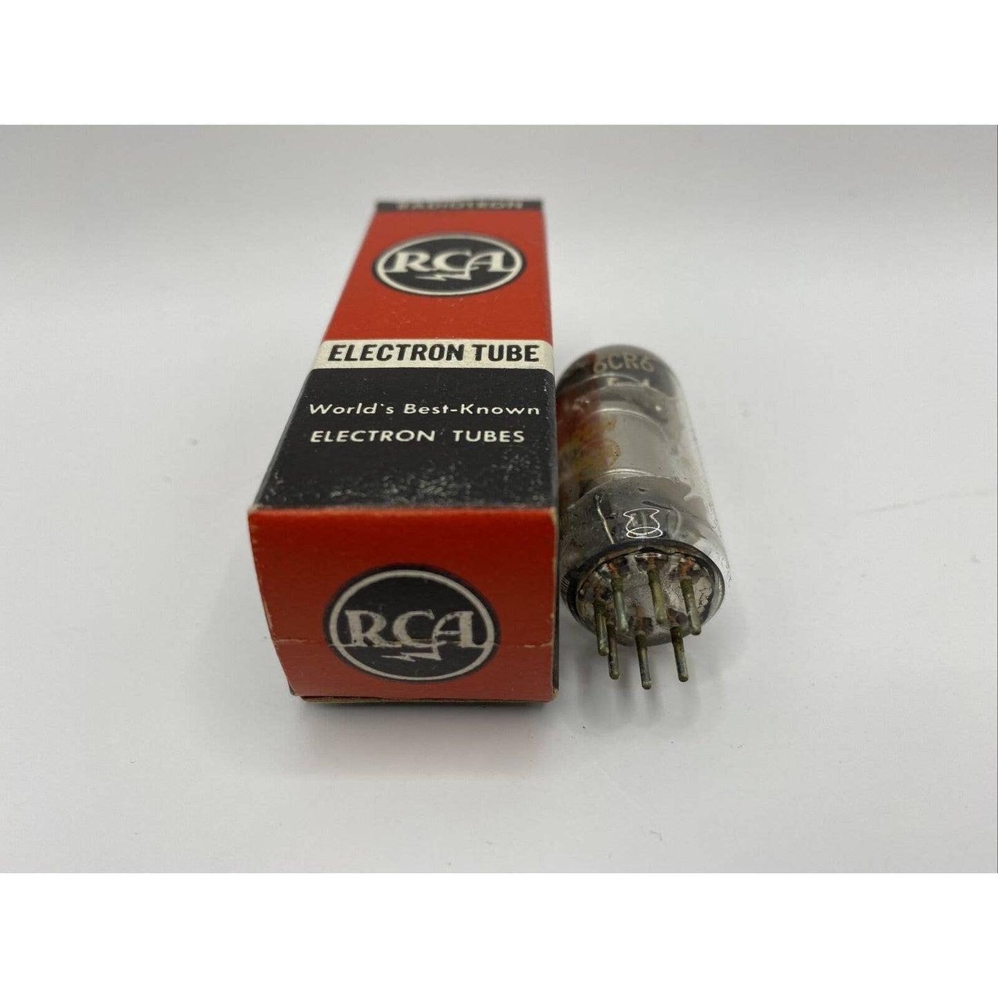 Vintage RCA Electron/ Vacuum Tube 6CR6 w/ Box TESTED With Photos!
