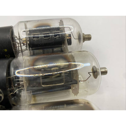 Lot Of 3 6CU6 6BQ6GA Vacuum Tubes - GE - Chief - W G & CO - USA Tested W Photos!