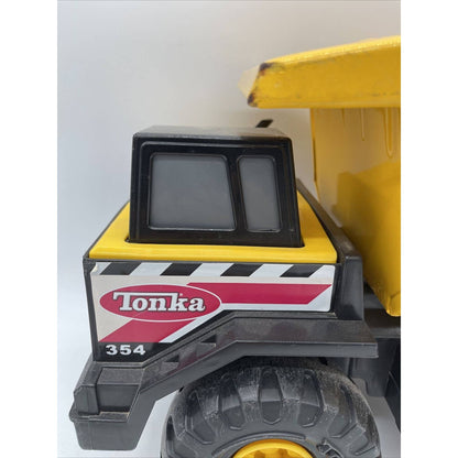 2012 Tonka Truck 354 Yellow Construction Large Metal Classic Mighty Dump Truck