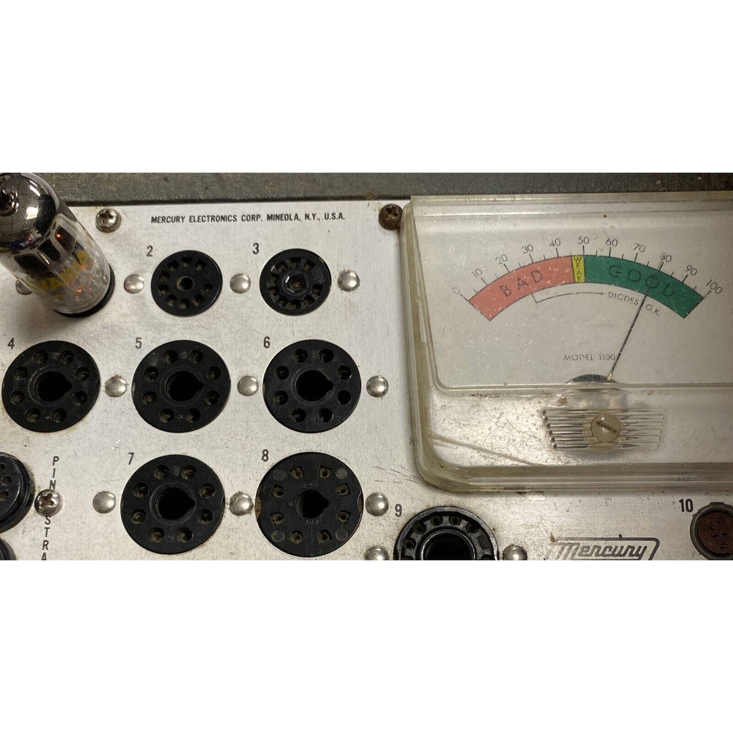 2 - Sylvania 6AM8A /6AM8 Vacuum Tube Amp Amplifier Ham Tested With Photos Match