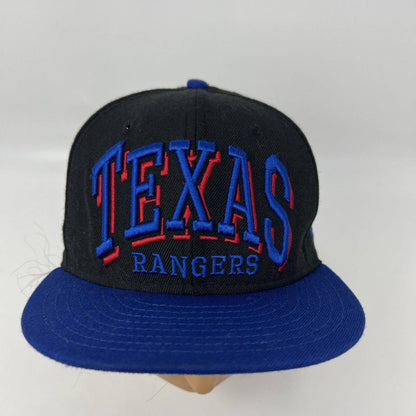 Rare Texas Rangers Hat New Era Cooperstown Collection MLB Snapback Hat One Size