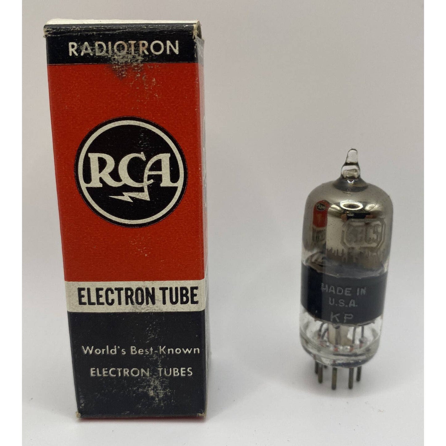 6BC5 NOS vacuum tube RCA pentode - Open Box New - Electron Tube - Untested