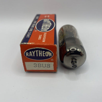 Vintage Raytheon Electron/ Vacuum Tube 3BU8 w/ Box TESTED With Photos!