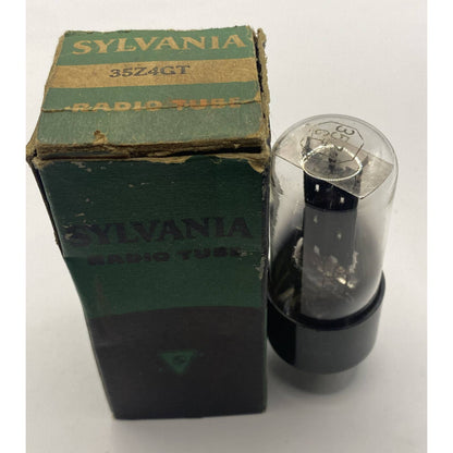 SYLVANIA 35Z4GT Audio Electronic Vintage Radio TV Valve HAM Vacuum NOS Tube!