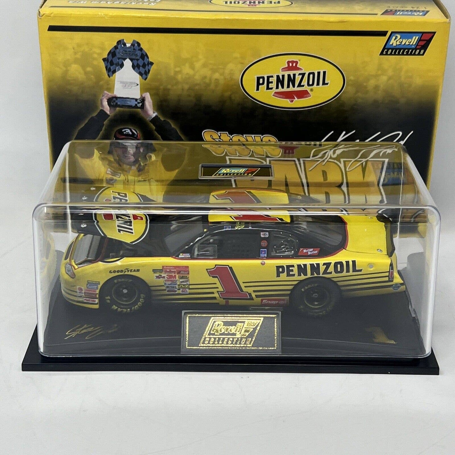 Revell Diecast Steve Park Pennzoil 2001 Monte Carlo In Box With COA 1 of 12.996