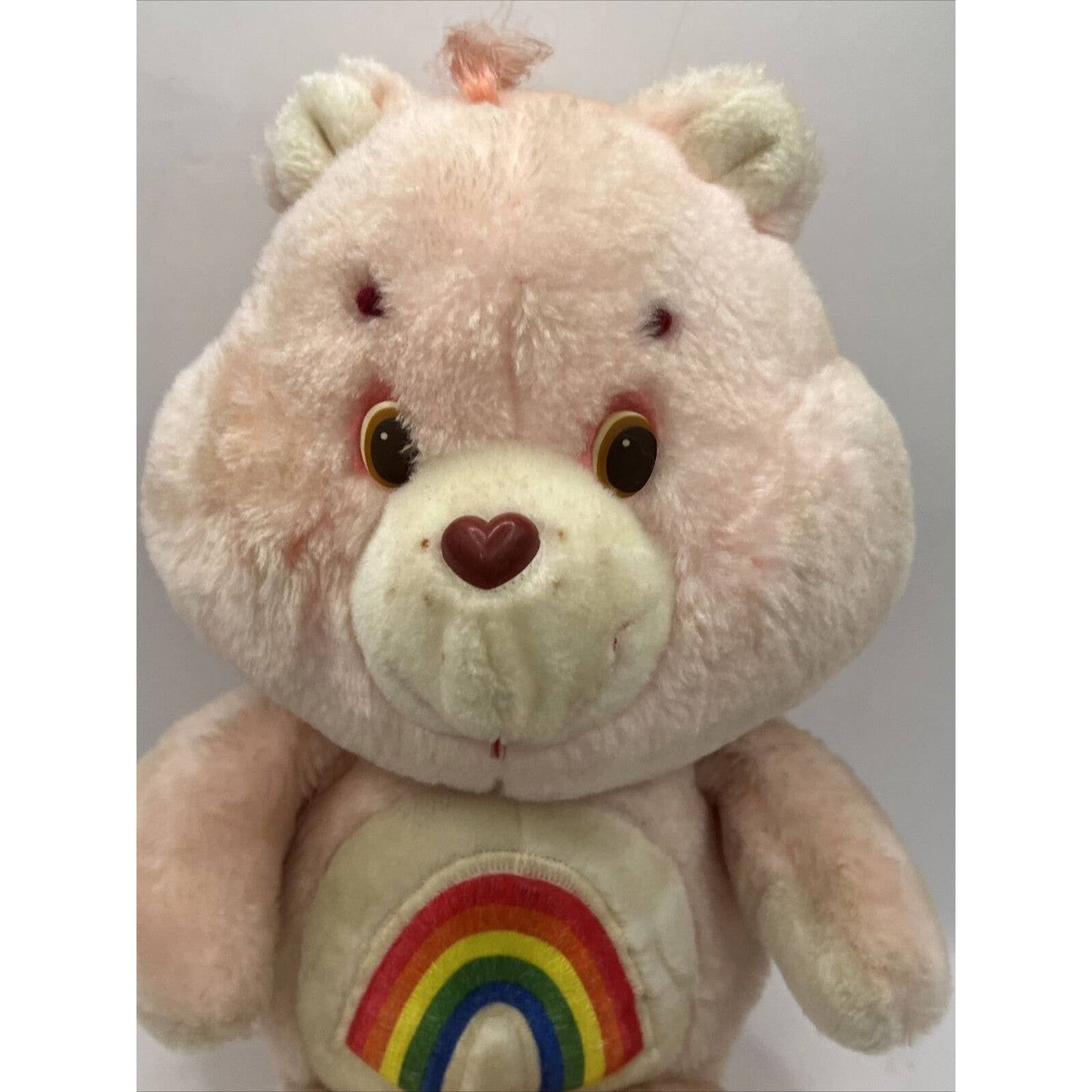 1983 Vintage Original Kenner Care Bears Pink CHEER BEAR Plush American Greetings