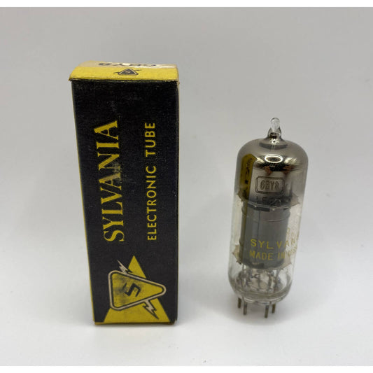 Vintage Sylvania Electron/ Vacuum Tube 6BY8 w/ Box TESTED With Photos!