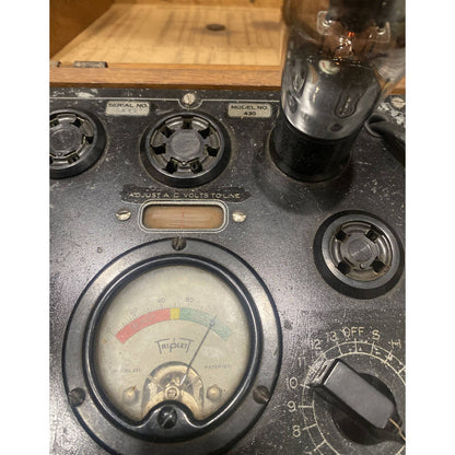 Type 56 Globe / Balloon Sylvania Vacuum Tube - Rare - Tested W Photos!