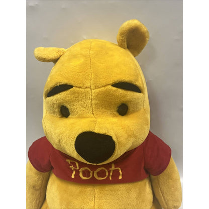 Vintage Mattel Winnie The Pooh Plush Figure Disney JUMBO 24” Stuffed Animal Toy