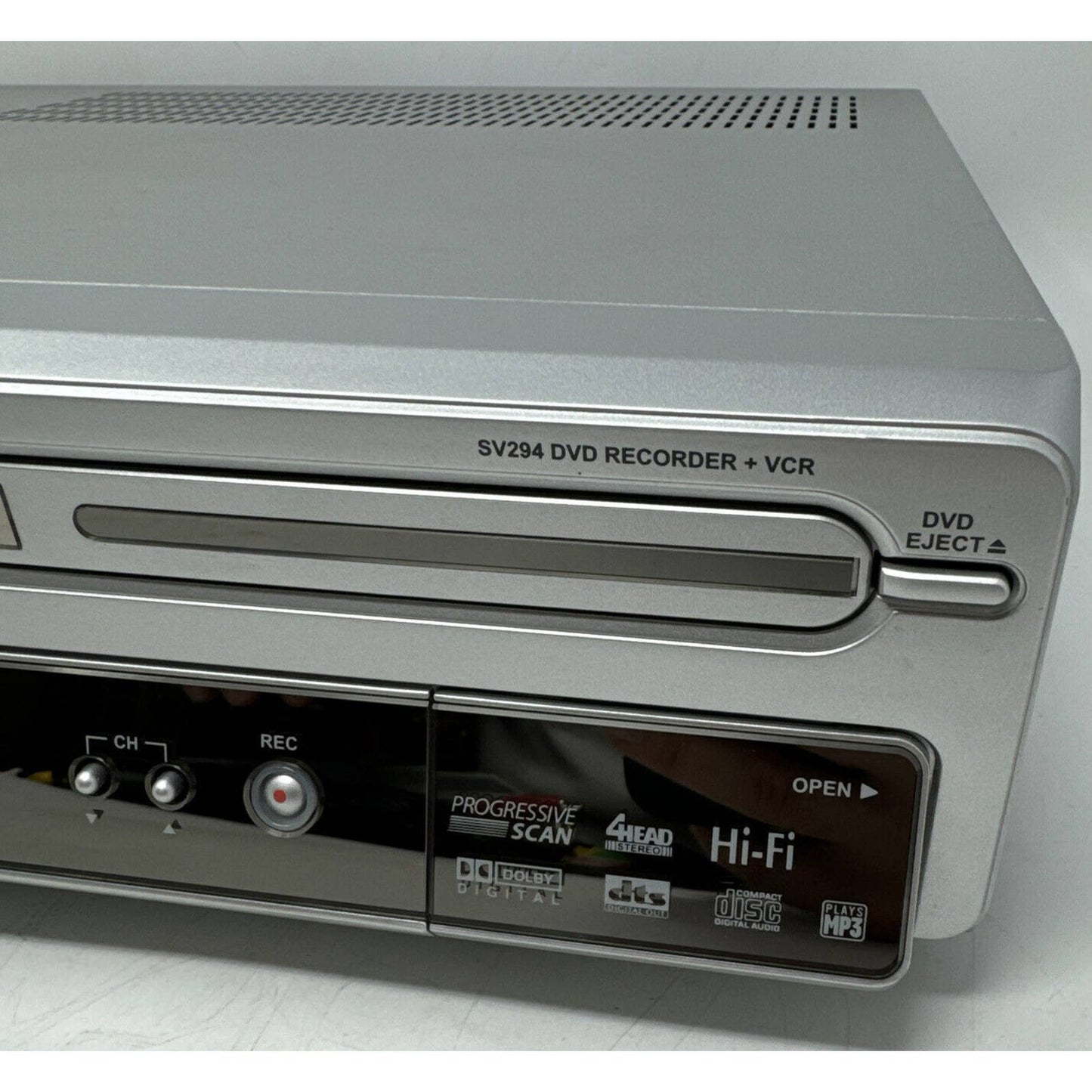 Sensory Science Model SV294 Combo DVD Recorder & VHS Recorder VCR With Remote!