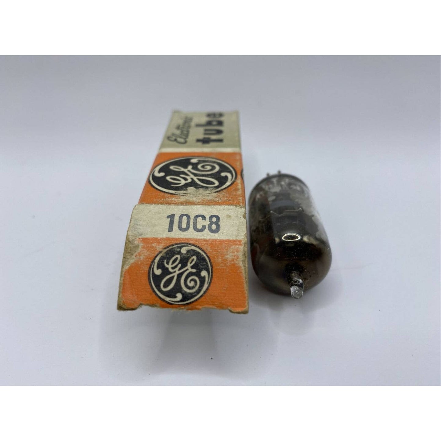 Vintage GE Electron/ Vacuum Tube 10C8 w/ Box TESTED With Photos!