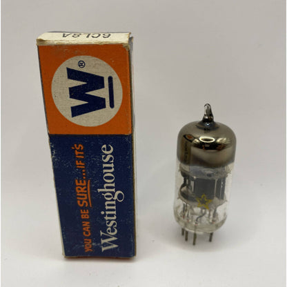 Vintage Westinghouse Electron/ Vacuum Tube 6CL8A w/ Box TESTED With Photos!