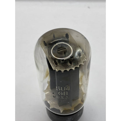 GE General Electric 5U4GB rectifier Vacuum radio tube, Ham Radio Amp - Tested!