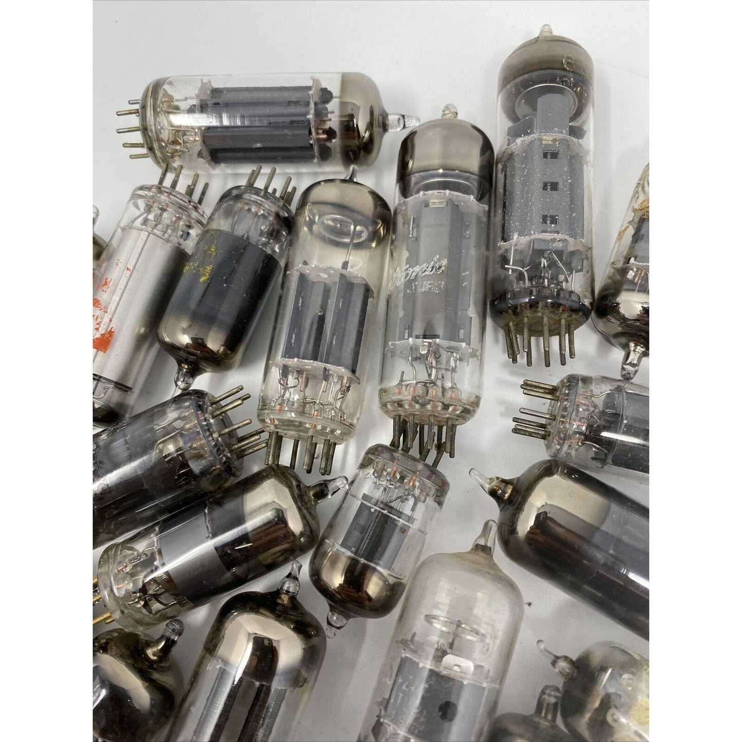 Vacuum Tube Art Various Models Vintage Lot of 120 Steam Punk Art PLZ READ!