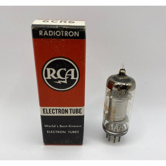 Vintage RCA Electron/ Vacuum Tube 6CR6 w/ Box TESTED With Photos!