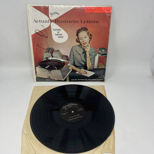 Stenodisc Actual Business Letters Record No. 7 Volume 504 Educational Vinyl