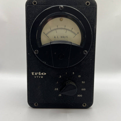 Rare Trio Vacuum Tube Voltmeter SD152 Trio Laboratories INC New York AC Volts