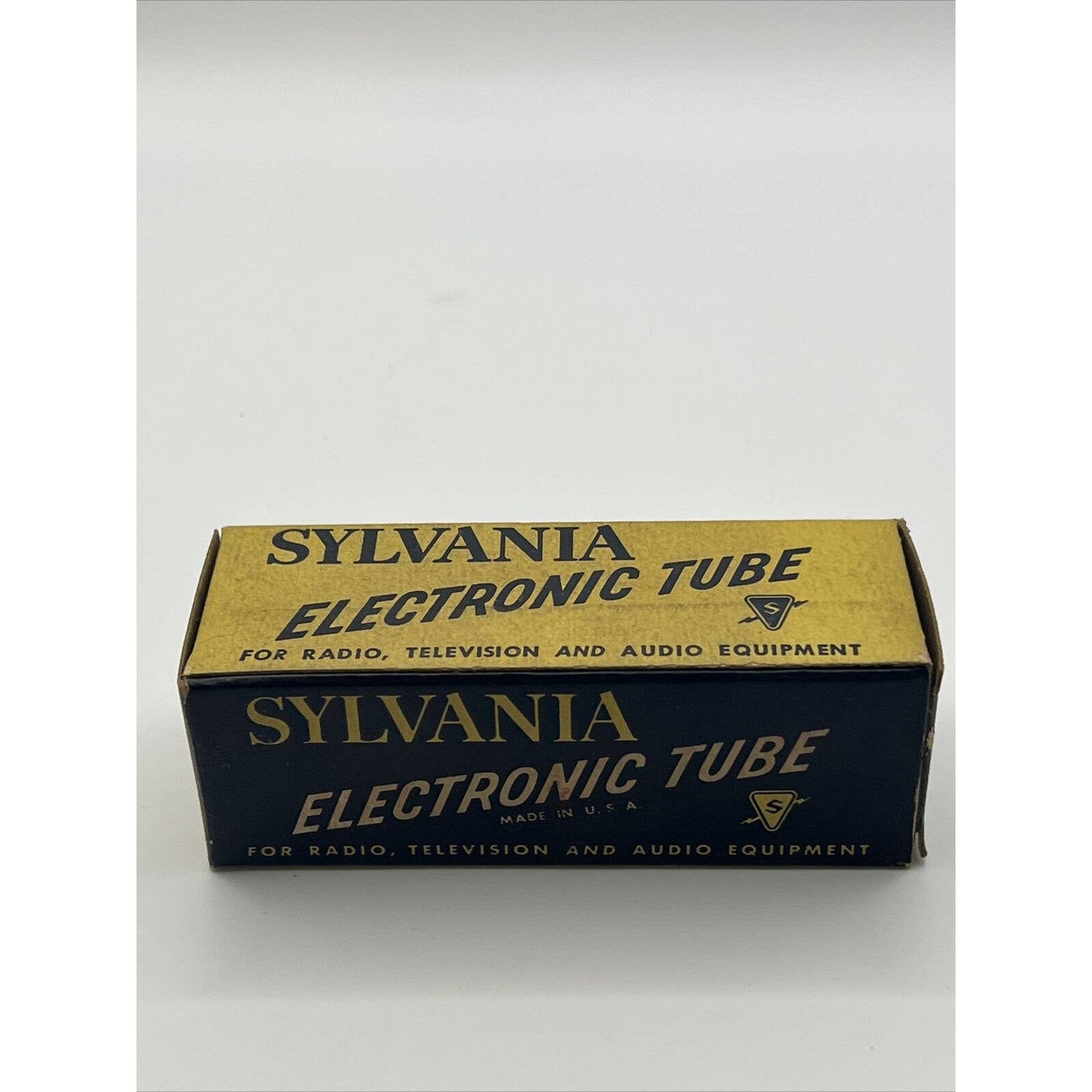 Rare True NOS Sylvania USA 7C5 Black Vacuum Tube 100% Electronic Tube TESTED