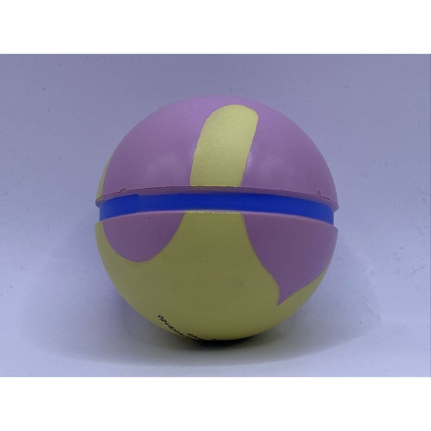 2009 Pokemon Soft Foam Pokeball JAKKS Nintendo Master Ball pink yellow rare