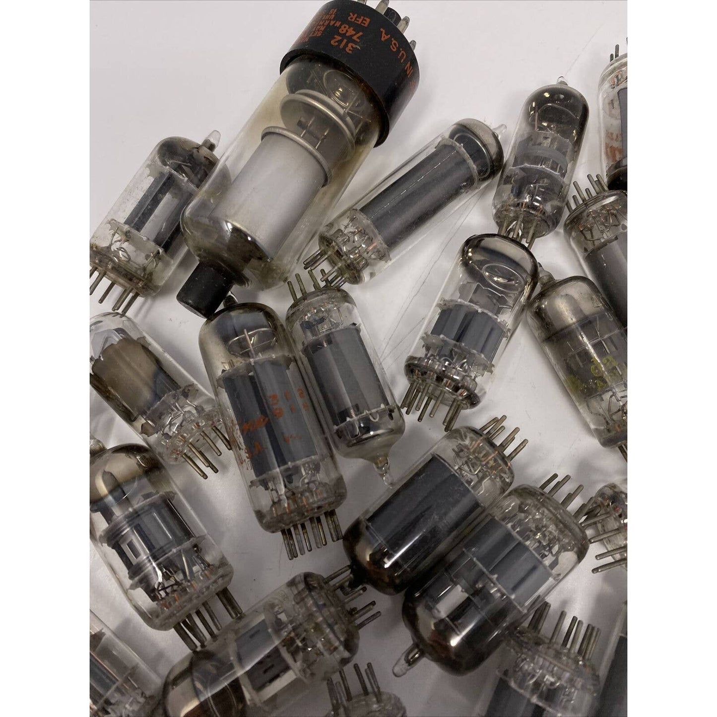 Vacuum Tube Art Various Models Vintage Lot of 120 Steam Punk Art PLZ READ!