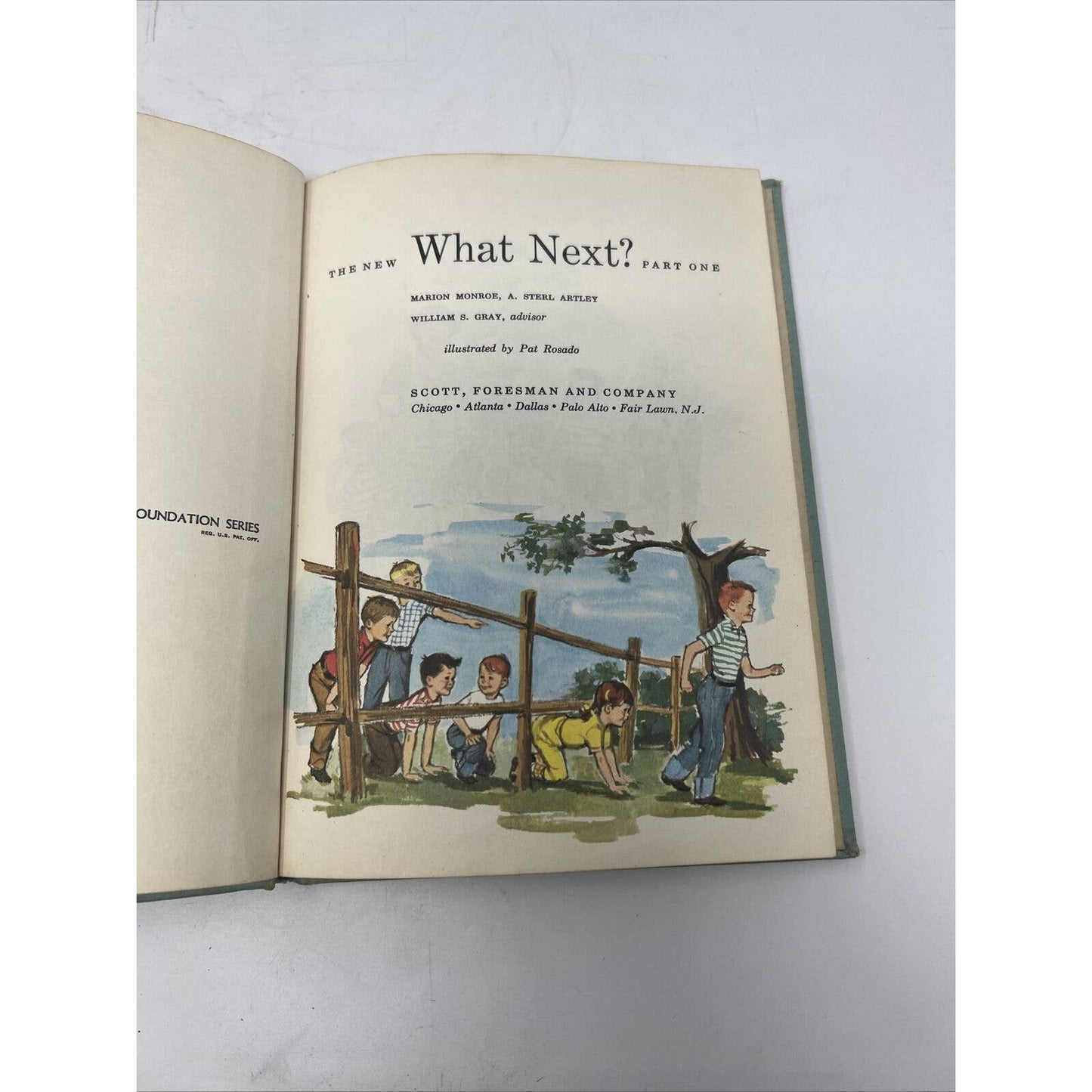 1959 The New What Next Part One Reading for Independence School Elementary Book