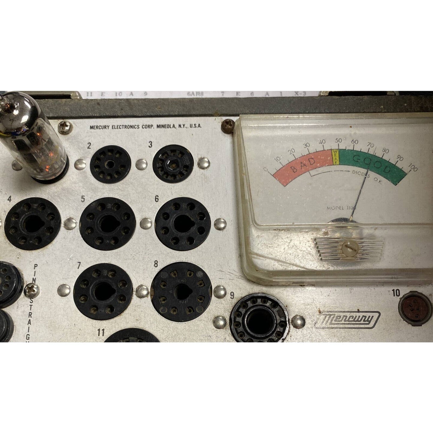 2 - Sylvania 6AM8A /6AM8 Vacuum Tube Amp Amplifier Ham Tested With Photos!