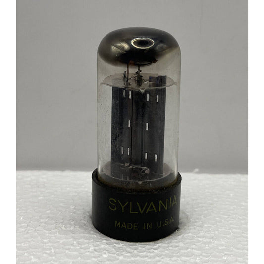 Vintage Sylvania Electron/ Vacuum Tube 6AX4 TESTED With Photos!