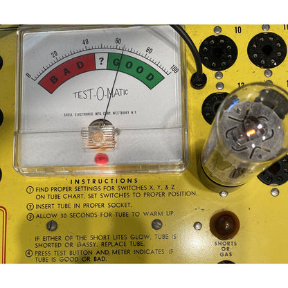 Silvertone 12AV5GA Vacuum Tube Electron Radio Vintage- Radio - Amplifier Valve