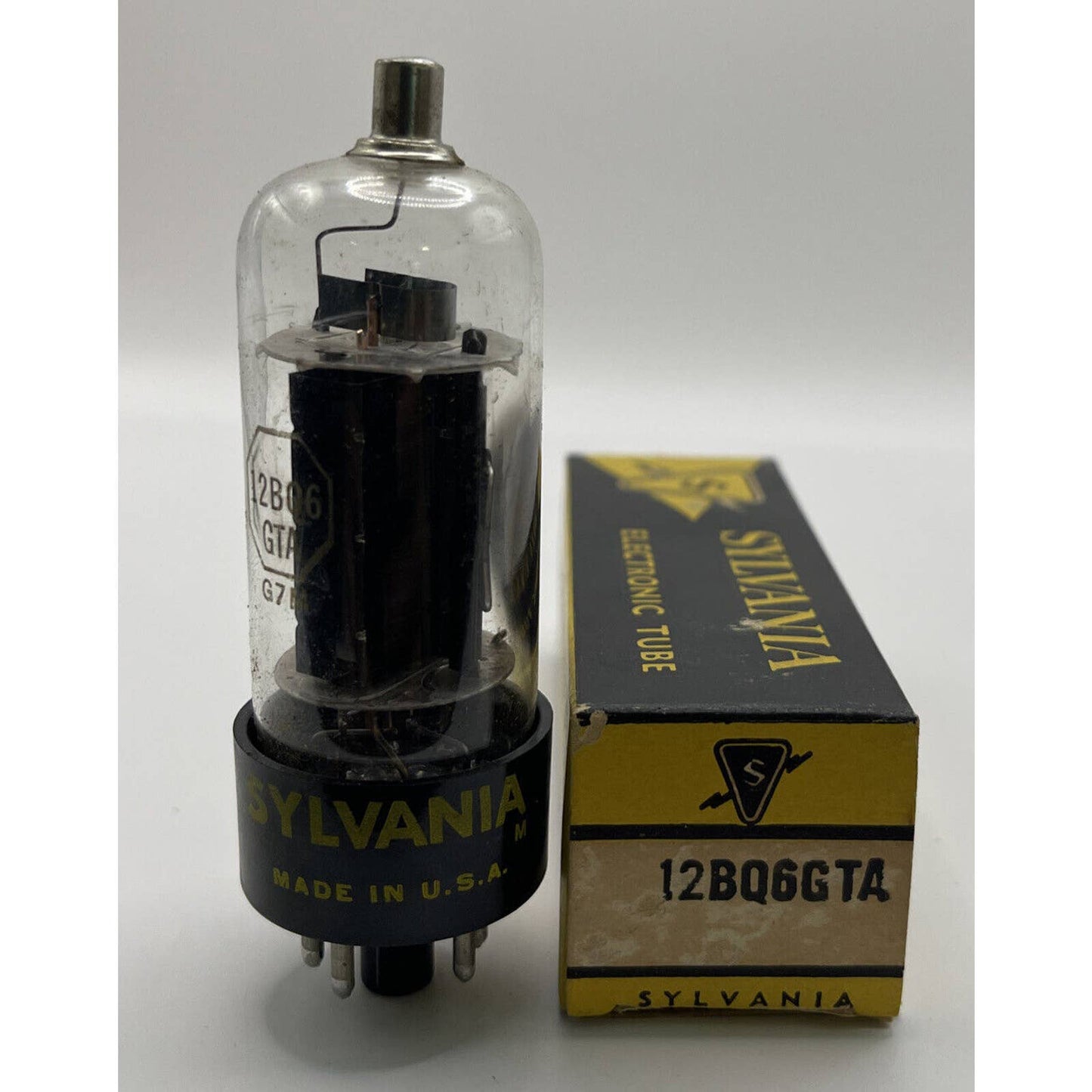 Sylvania 12BQ6GTA Vacuum Electronic Tube New Old Stock TESTED