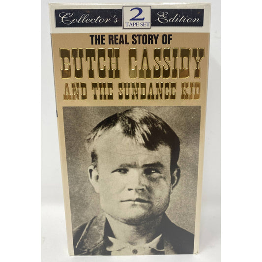 The Real Story of Butch Cassidy and the Sundance Kid VHS Tape Sealed Movie NEW!