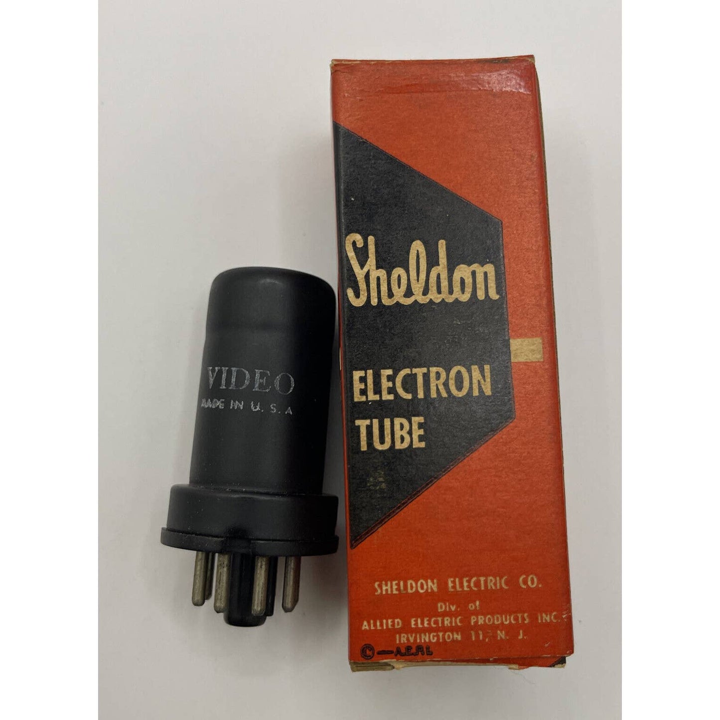 Sheldon 6AC7 Vacuum Electron Tube NOS - Amplifier Radio Valve