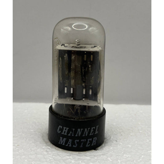 Vintage Channel Master Electron/ Vacuum Tube 6AX4 TESTED With Photos!