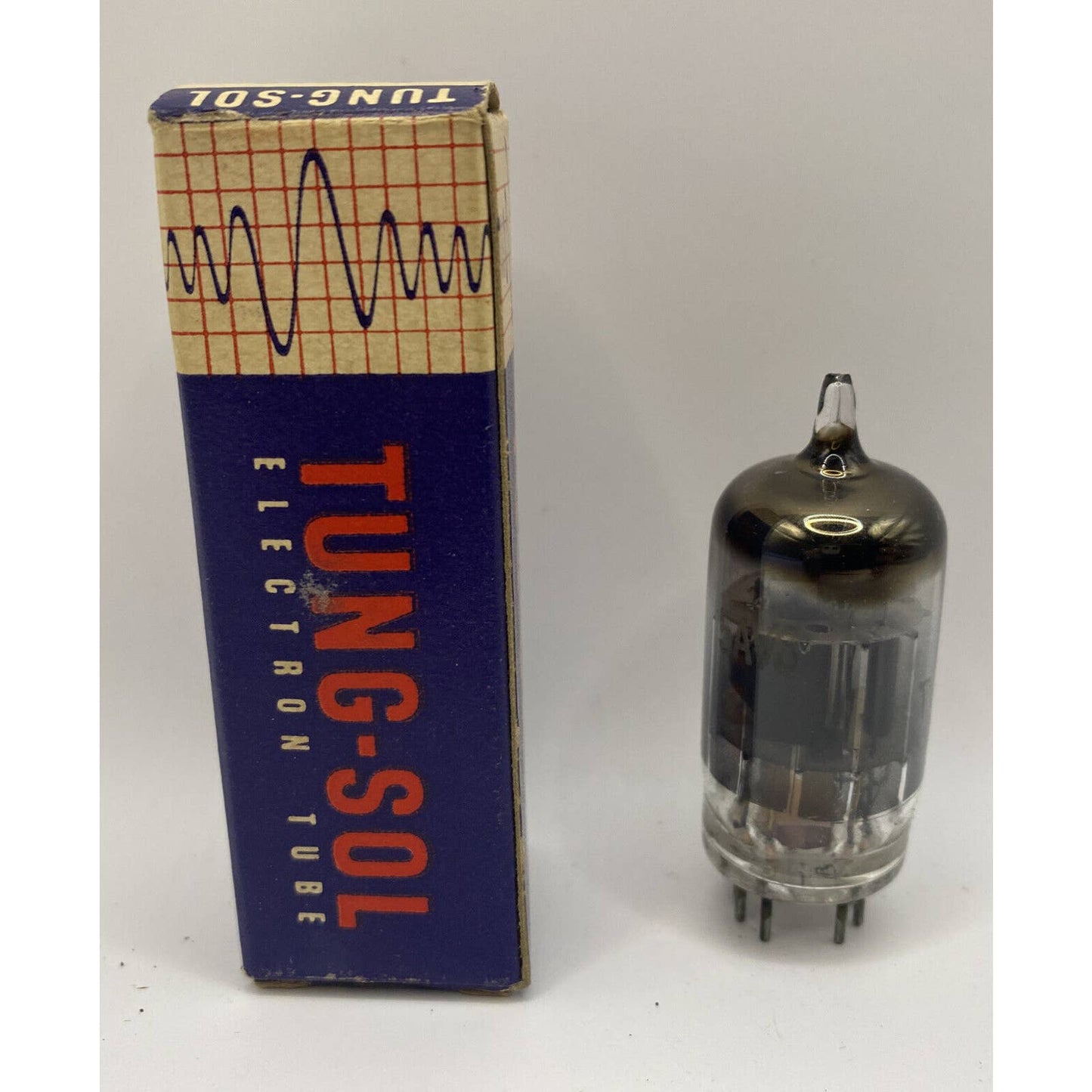 5AV8 Tung-Sol Electron/ Vacuum Tube w/ Box TESTED With Photos!