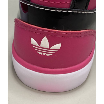 Adidas Court Attitude Hi Top Pink Black White G99348 Size 7k Youth Kids Shoes