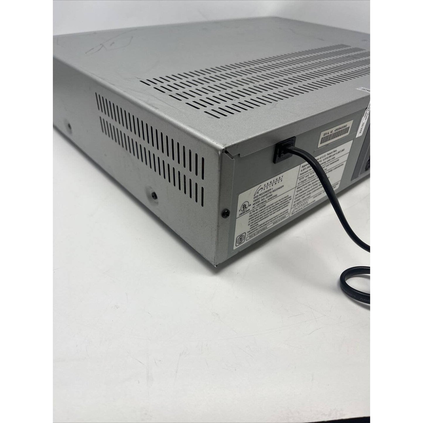 Sensory Science Model SV294 Combo DVD Recorder & VHS Recorder VCR HI-FI Player