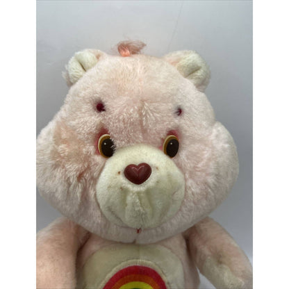 1983 Vintage Original Kenner Care Bears Pink CHEER BEAR Plush American Greetings