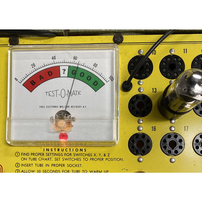 Truetone 6SN7 GT Vacuum Tube - Amplifier - Ham Radio Valve - Tested W Photos!