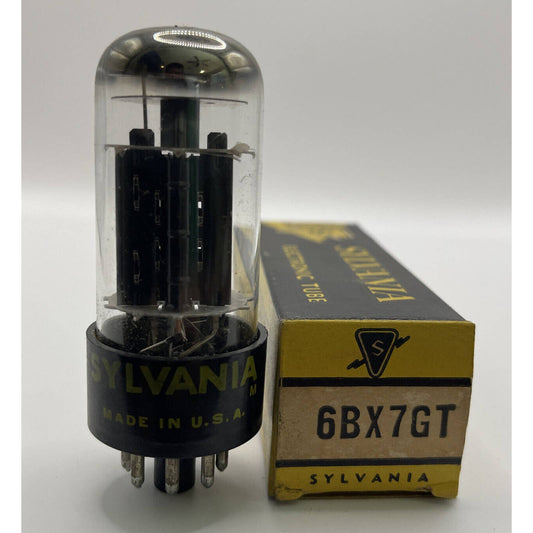 6BX7GT SYLVANIA Vacuum Tubes New Old Stock TESTED With Photos!