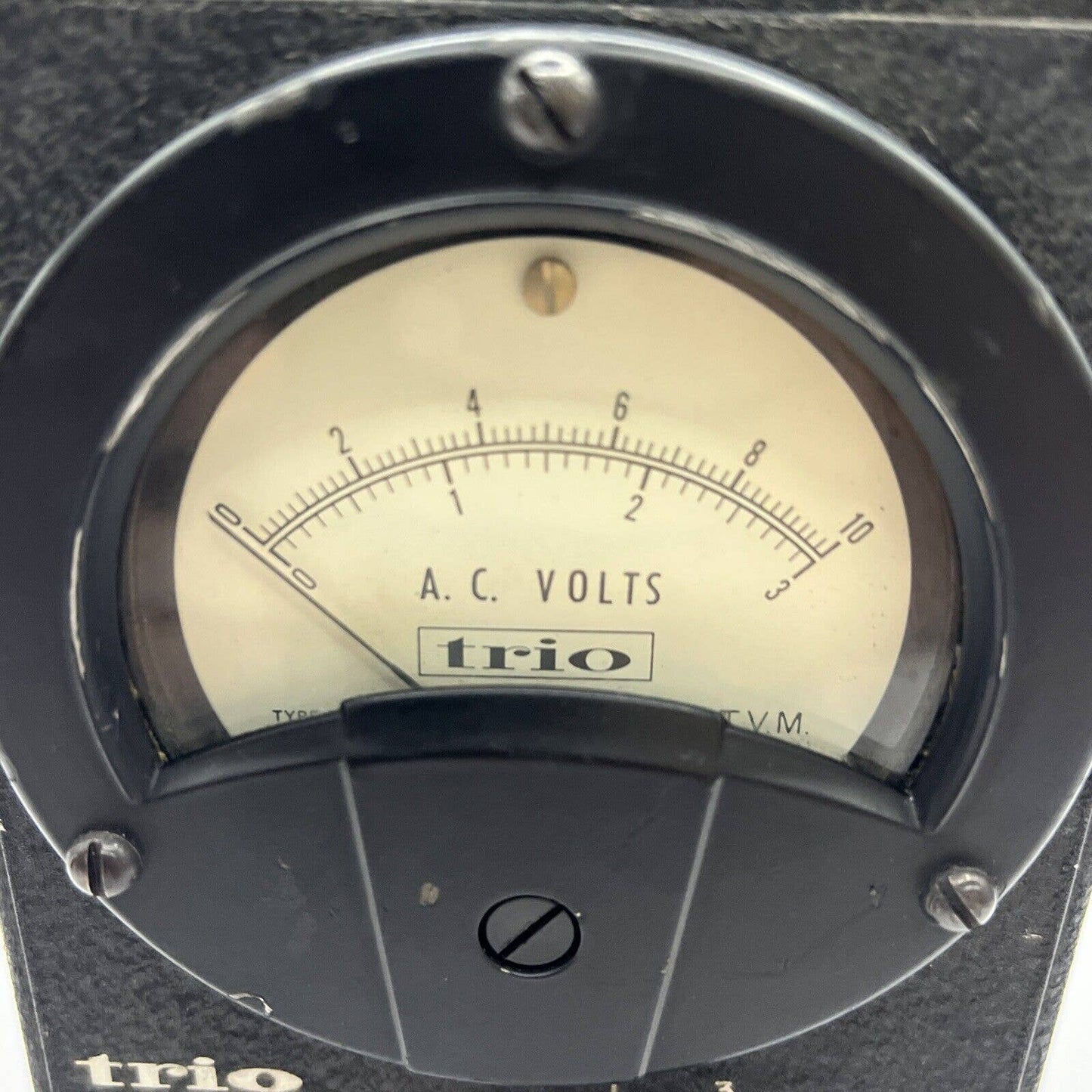 Rare Trio Vacuum Tube Voltmeter SD152 Trio Laboratories INC New York AC Volts