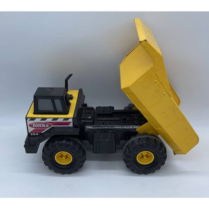 2012 Tonka Truck 354 Yellow Construction Large Metal Classic Mighty Dump Truck